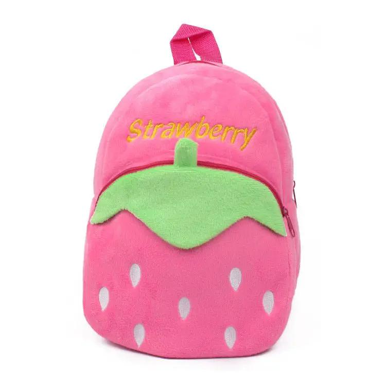 Early Childhood Education Plush School Bag For Kids With Soft Touch Skin Friendly Design by null