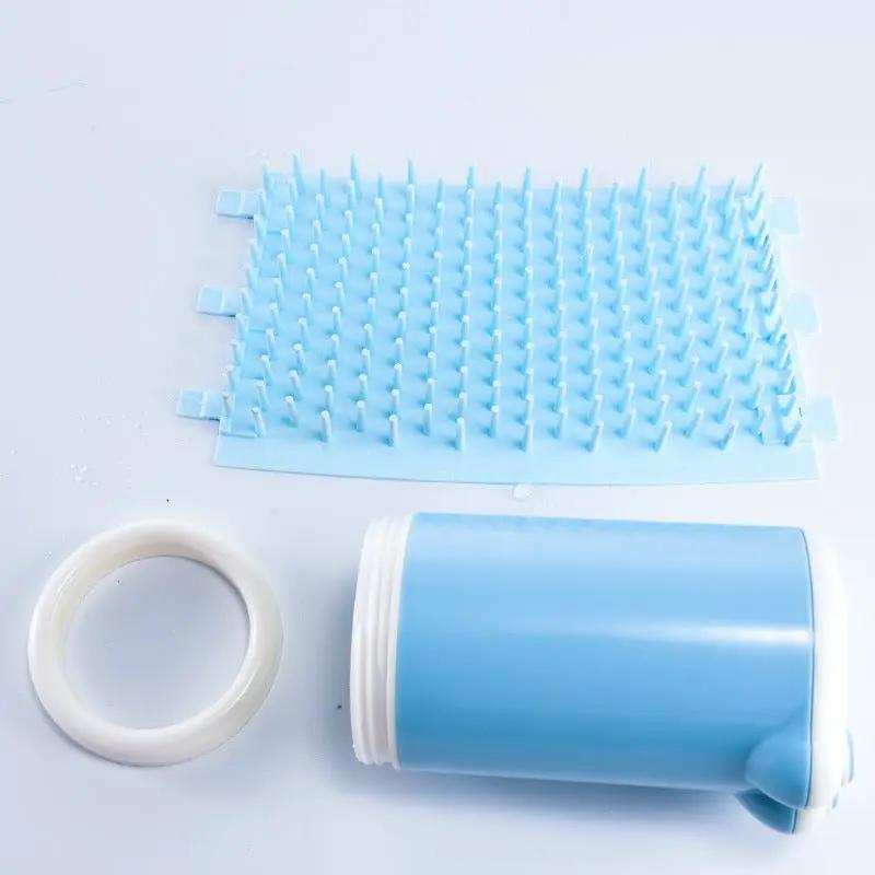 Large Portable Dog Paw Cleaner With Silicone Bristles For Travel And Easy On The Go Paw Cleaning by null