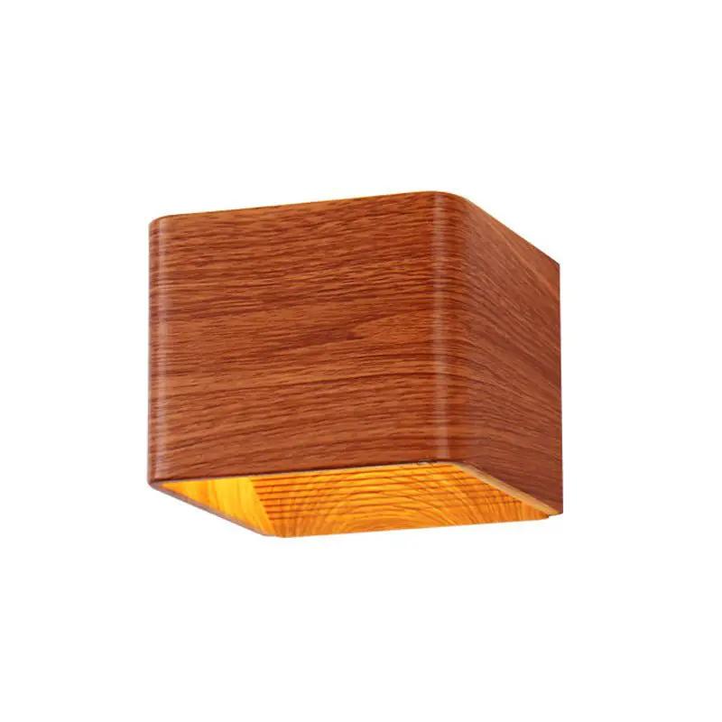 Modern Square LED Wall Lamp Light Fixture Sconce for Living Room and Hallway Energy Efficient Contemporary Home Lighting by null
