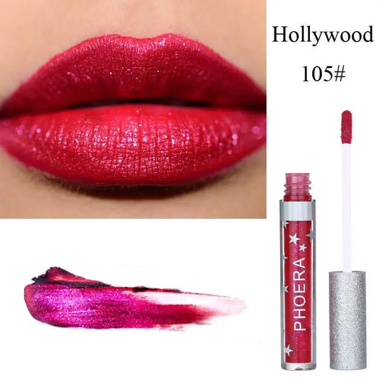 Moisturizing Candy Color Lip Gloss Liquid Lipstick Waterproof Glitter Long Lasting Makeup by null