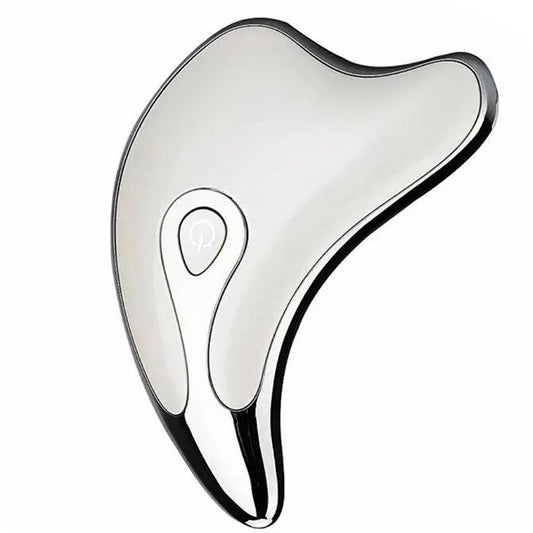 Electric Gua Sha Facial Massager With Waterproof LED Light And Microcurrent For Face Lifting And Skin Rejuvenation by null