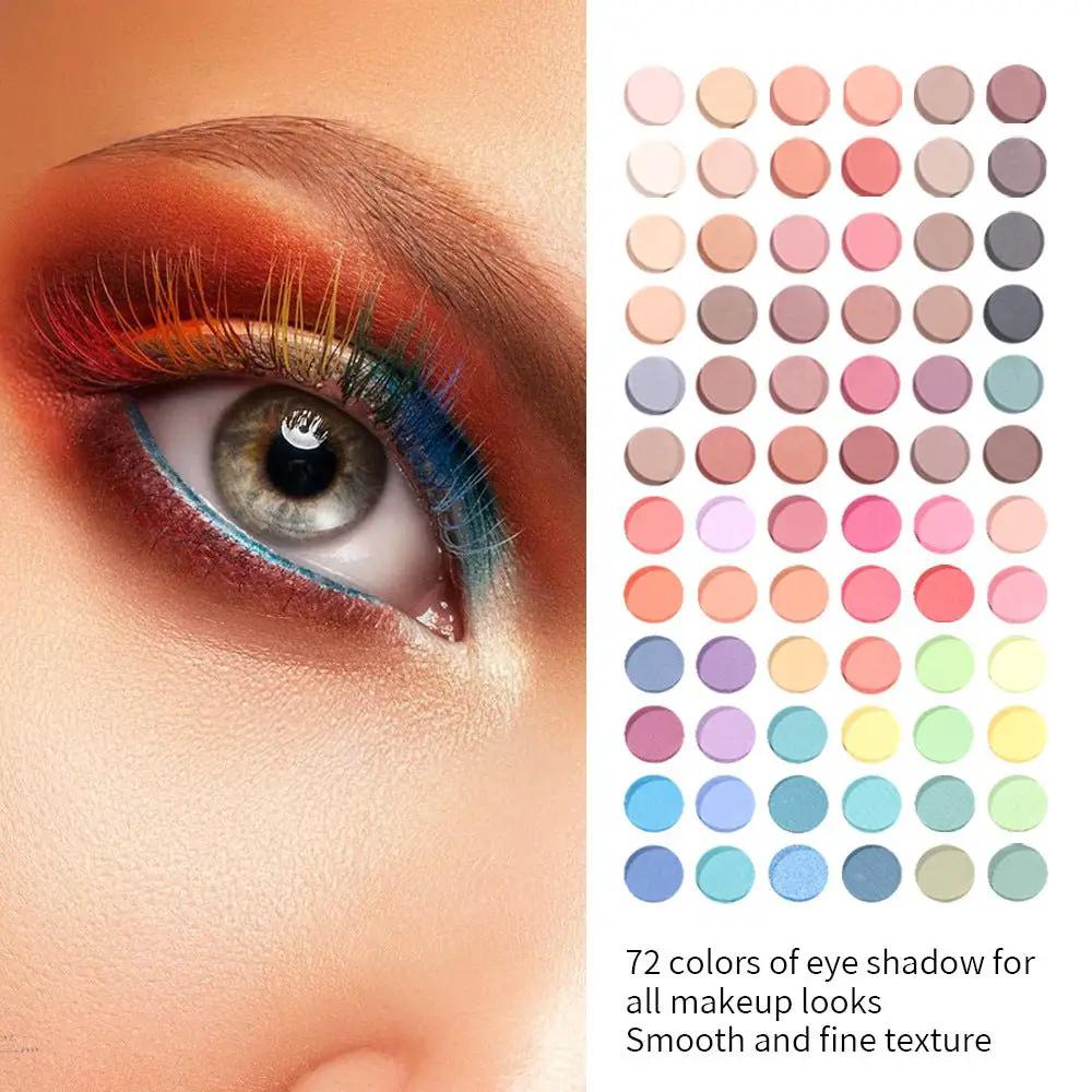 120 Color Matte Eyeshadow Palette With Ultra Pigmented Blendable Shades For Subtle To Bold Creative Looks by null