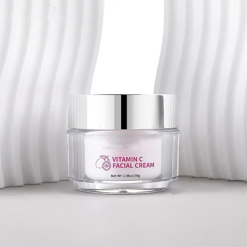 Vitamin C Face Cream For All Skin Types 30g Daily Skincare Hydration Brightening Gentle Formula by null