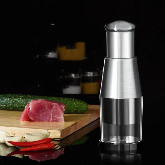 Manual Garlic Press Machine - Kitchen Gadget by null