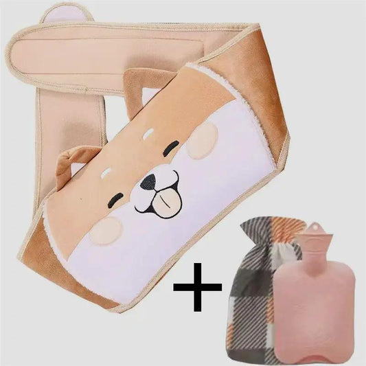 Water Injection Waist Warmer Hot Water Bag Cute by Zeny Home & Beauty