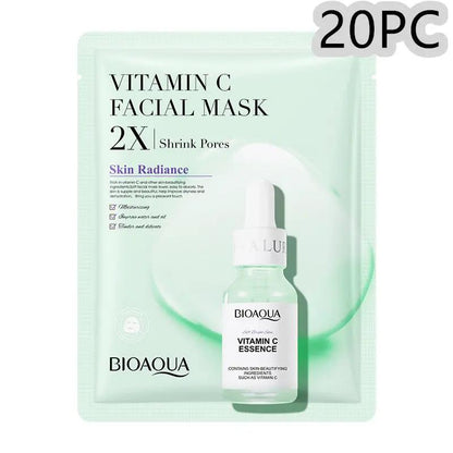 Collagen Face Mask With Hyaluronic Acid Moisturizing Firming Sheet Mask For All Skin Types Care by null