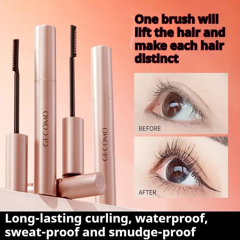 Natural Curly Long Mascara for Women Defining Naturally Curly Lashes Without Weighing Them Down by null