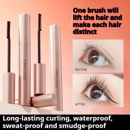 Natural Curly Long Mascara for Women Defining Naturally Curly Lashes Without Weighing Them Down by null