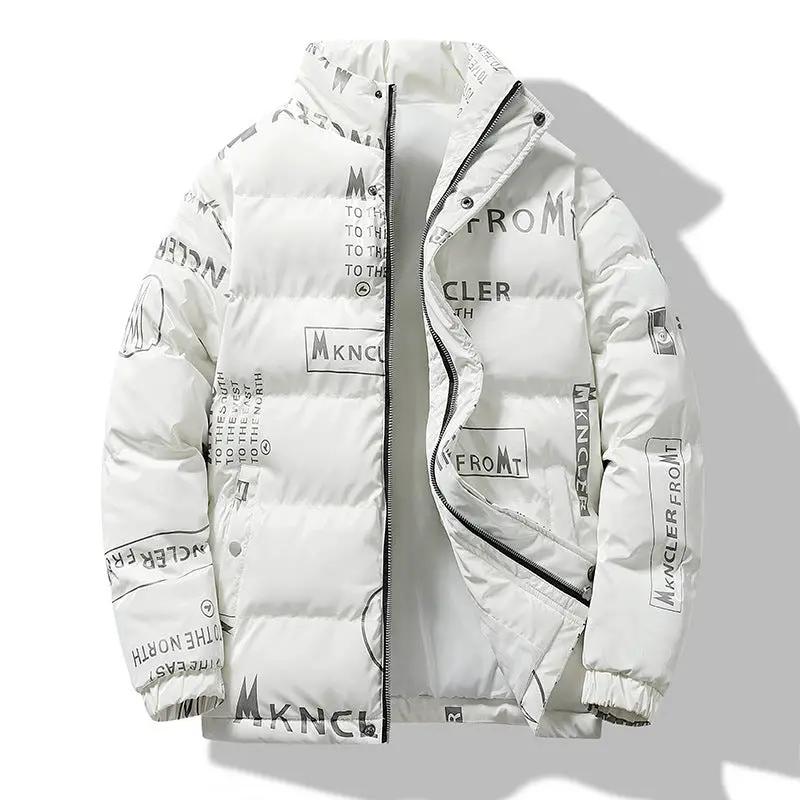 Printed Coat Winter Men's Fashion by Zeny Home & Beauty