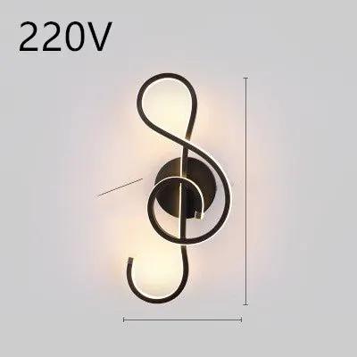 Nordic LED Wall Lamp for Bedroom and Bedside Minimalist Design Modern Energy Efficient Lighting Fixture by null