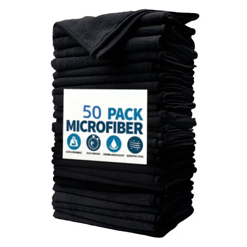 Ultra Absorbent Kitchen And Car Cleaning Cloth Towels Set For Spills Dishes Counters And Surfaces by null