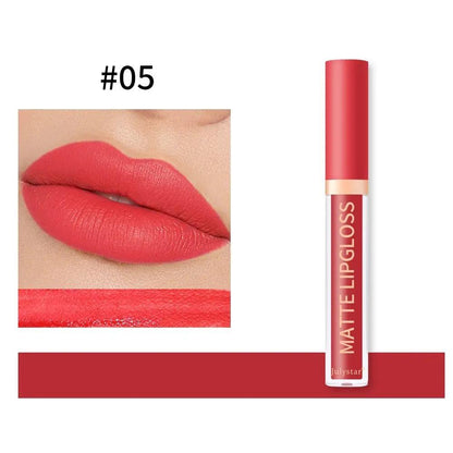 Long Lasting Matte Lip Gloss Non Transferable Formula For All Day Wear Fade Resistant by null