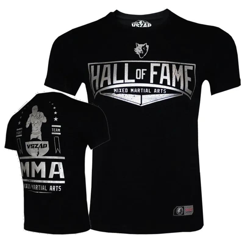 Fighting Boxing Training Clothing Muay Thai Men's T-shirt Summer Breathable And Loose by Zeny Home & Beauty