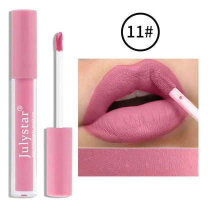 Long Lasting Matte Lip Gloss Non Transferable Formula For All Day Wear Fade Resistant by null