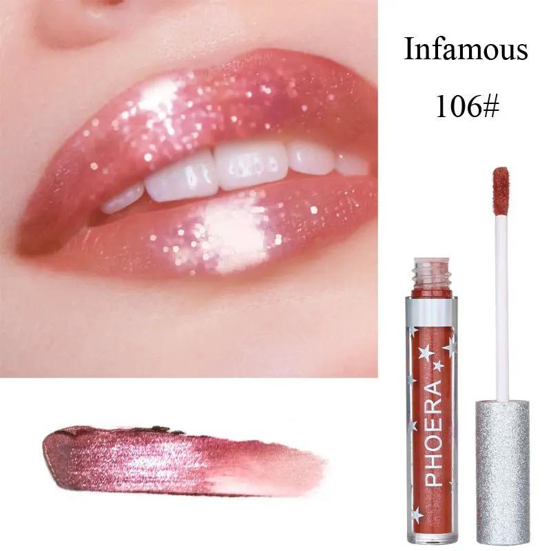 Moisturizing Candy Color Lip Gloss Liquid Lipstick Waterproof Glitter Long Lasting Makeup by null