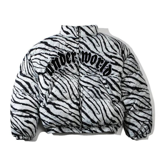 Men's National Tide Padded Jacket Winter Thickened Baseball Jacket by Zeny Home & Beauty