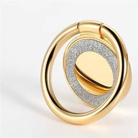 Magnetic Metal Round Phone Holder For Desktop With Stable Round Base And Adjustable Viewing Angle by null