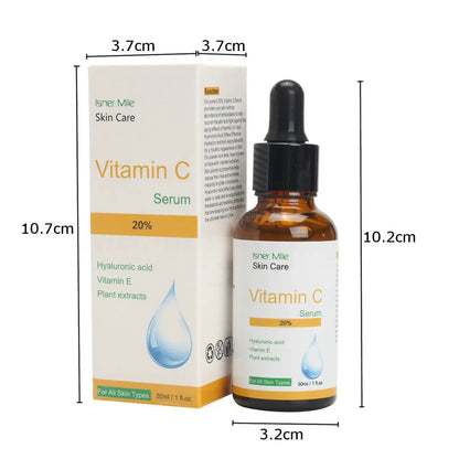 Undiluted Vitamin C Essence Serum For Brightening Hydration Pore Minimizing Firming Skin Care For Women by null