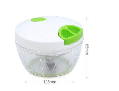 High Speed Multifunction Manual Food Processor Chopper Shredder And Meat Grinder For Vegetables And Meat by null