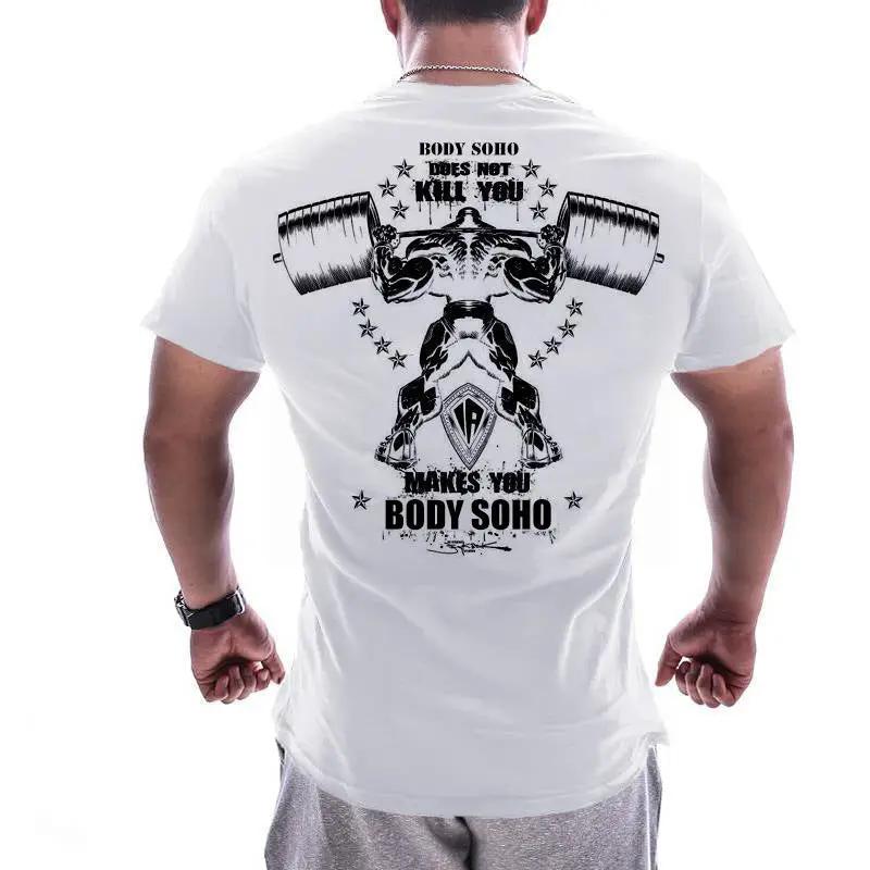 Muscle Brothers Fitness Sports T-Shirt Men's Loose New by Zeny Home & Beauty