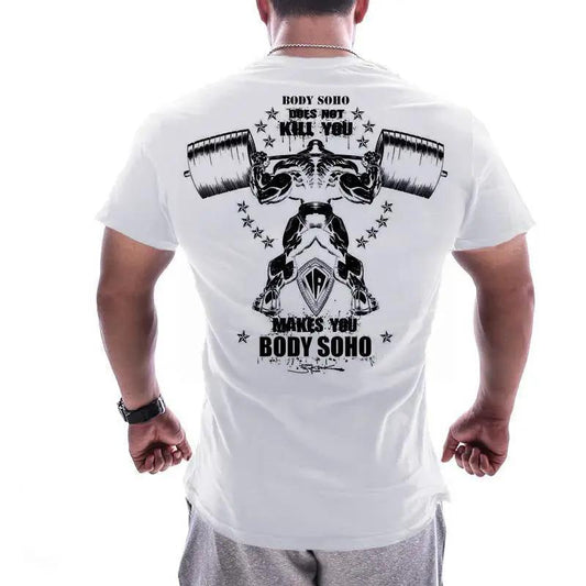 Muscle Brothers Fitness Sports T-Shirt Men's Loose New by Zeny Home & Beauty