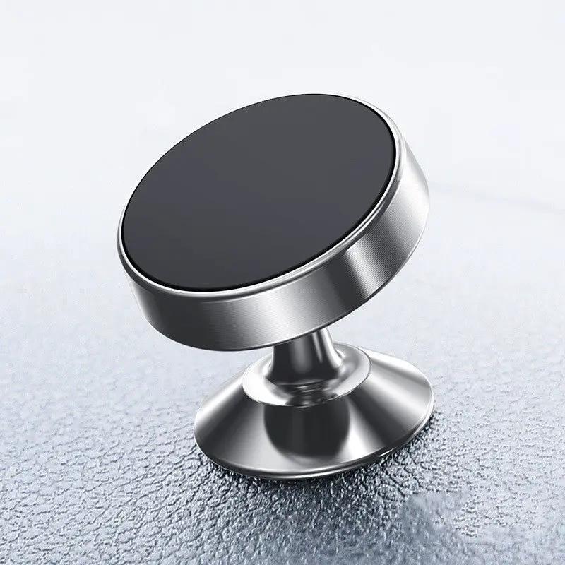 Magnetic Car Phone Holder Mount Aluminum Alloy With Strong Magnetic Grip For Secure Hands Free Driving by null