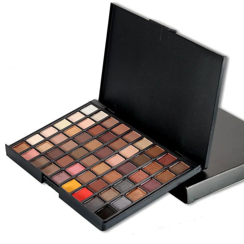 Portable Professional 54 Color Eyeshadow Palette for Makeup Natural Shimmer and Matte Finishes by null