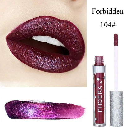 Moisturizing Candy Color Lip Gloss Liquid Lipstick Waterproof Glitter Long Lasting Makeup by null