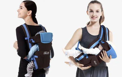 Twin Shoulder Baby Carrier For On The Go Moms And Kids Ergonomic Comfort And Safe Hip Development by null
