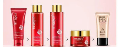 Pomegranate Skincare Set For Women, Pore Tightening And Lift, Brightening And Hydrating Facial Care Kit by null