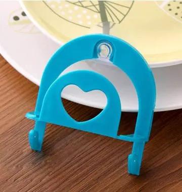 Plastic Hook Sponge Storage Rack With Strong Suction For Bathroom Toilet Office Use by null