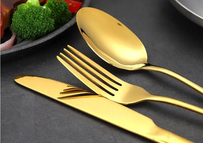 Stainless Steel 24 Piece Cutlery Set With One Piece Molded Construction For Everyday Dining And Place Settings by null