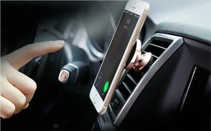 360 Degree Rotating Magnetic Car Phone Holder Best In Car Mobile Mount For Easy Hands Free Driving by null