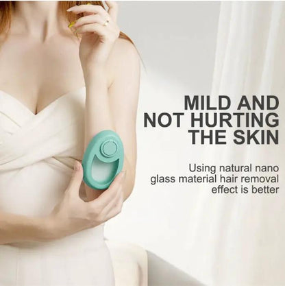 CJEER Upgraded Crystal Hair Removal Magic Crystal Hair Eraser For Women And Men Physical Exfoliating Tool Painless Hair Eraser Removal Tool For Legs Back Arms by null