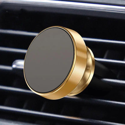 Magnetic Car Phone Holder Mount Aluminum Alloy With Strong Magnetic Grip For Secure Hands Free Driving by null