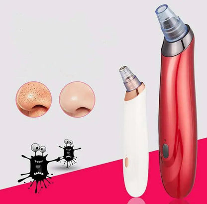 Compact Electric Pore Vacuum Blackhead Remover Device For Acne Facial Skin Cleaner With Suction by null