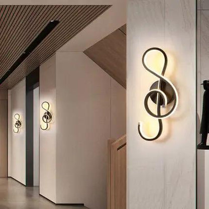 Nordic LED Wall Lamp for Bedroom and Bedside Minimalist Design Modern Energy Efficient Lighting Fixture by null