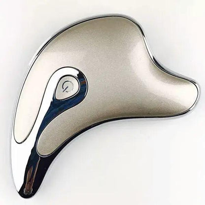 Electric Gua Sha Facial Massager With Waterproof LED Light And Microcurrent For Face Lifting And Skin Rejuvenation by null