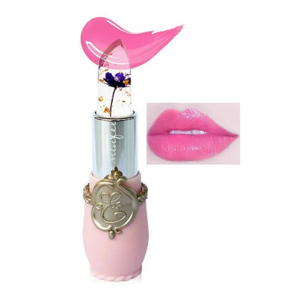 Crystal Jelly Lip Gloss Set Flower Infusion Hydrating Shine Blooming Generations Collection by null