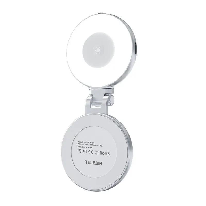 Mobile Phone Magnetic Suction Mini Fill Light Foldable Handheld For Selfies And Videos 5V by null