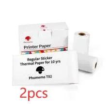 Portable Mini Thermal Label Printer Home Photo Printer Student Wrong Question Printer Bluetooth-compatible Mini Label Printer Price Tag by null