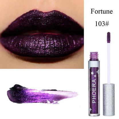 Moisturizing Candy Color Lip Gloss Liquid Lipstick Waterproof Glitter Long Lasting Makeup by null