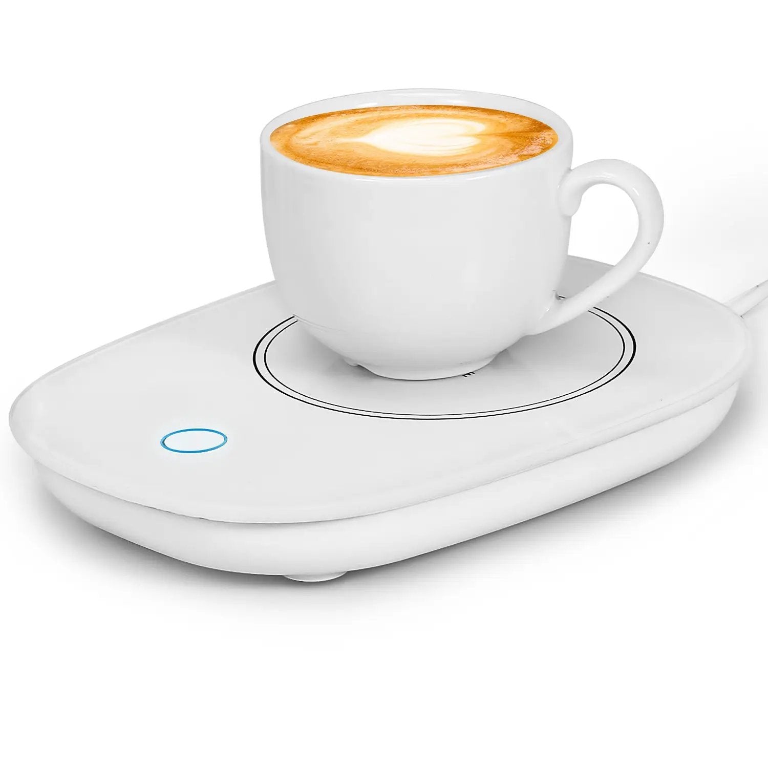 Auto Shut Off Coffee Mug Warmer For Home Office Desk Keeps Beverages Warm All Day by null