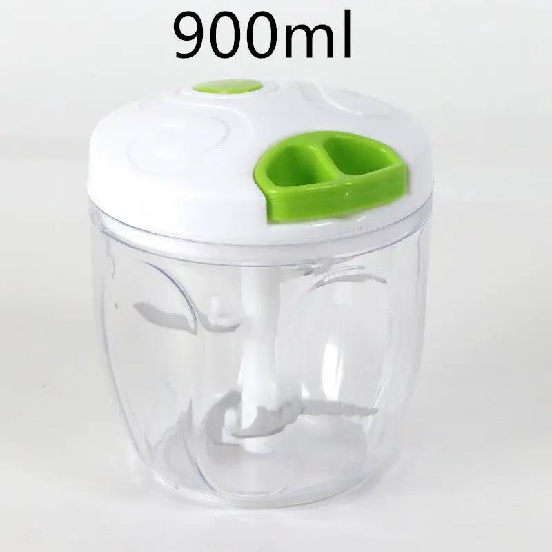 High Speed Multifunction Manual Food Processor Chopper Shredder And Meat Grinder For Vegetables And Meat by null