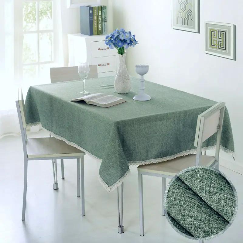 Waterproof Tablecloth Anti Scald Table Cloth Coffee Table Cover Bedside Table Cover TV Counter Cloth Table Mat by null