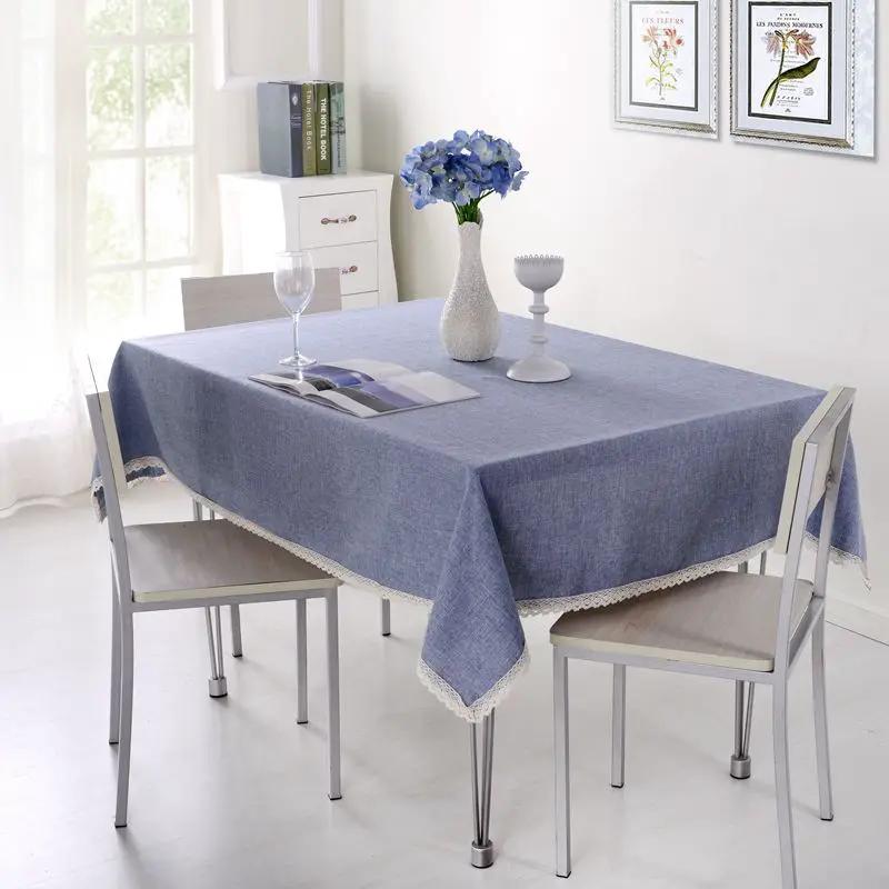 Waterproof Tablecloth Anti Scald Table Cloth Coffee Table Cover Bedside Table Cover TV Counter Cloth Table Mat by null