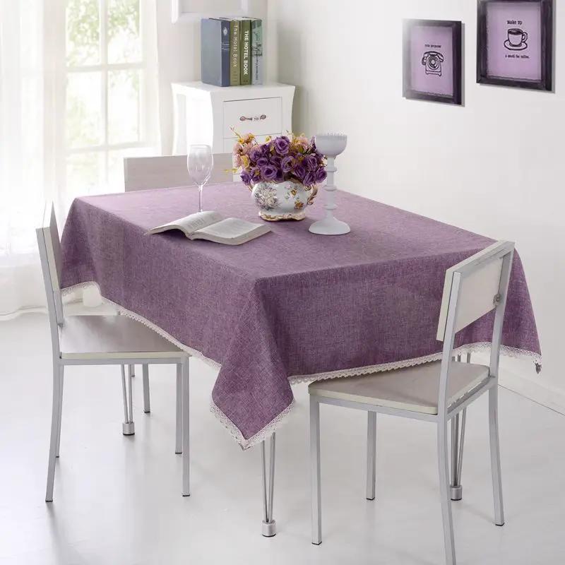 Waterproof Tablecloth Anti Scald Table Cloth Coffee Table Cover Bedside Table Cover TV Counter Cloth Table Mat by null