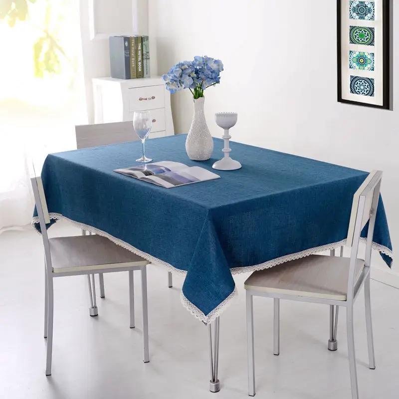 Waterproof Tablecloth Anti Scald Table Cloth Coffee Table Cover Bedside Table Cover TV Counter Cloth Table Mat by null