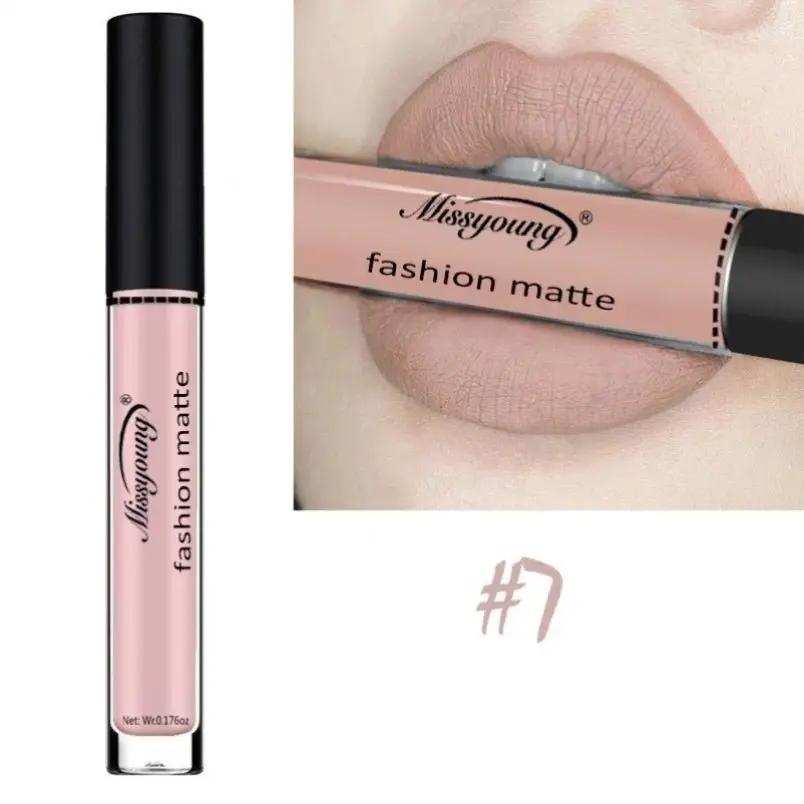 Matte Lip Gloss And Liquid Lipstick Non Sticky Cup Lip Color Set With Ten Options A Through J by null