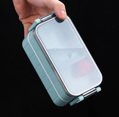 Healthy Material Microwave Dinnerware Lunch Box With Leakproof Lock Seal For Fresh Meals On The Go by null